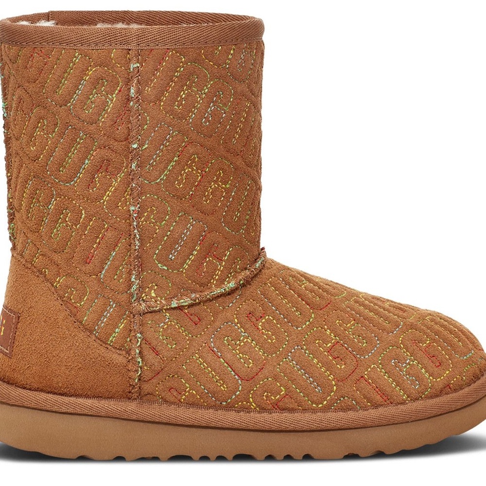 UGG Kids' Classic II Graphic Stitch boots 9